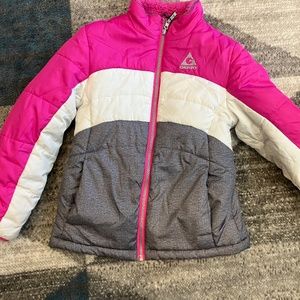 Girls Tri-Color coat